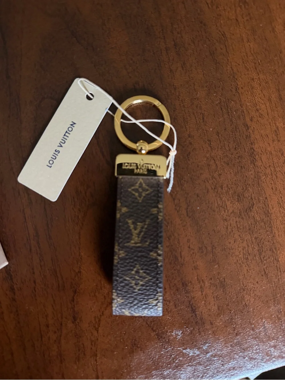 Louis Vuitton Dragonne Key Tag NWT- Holiday Edition